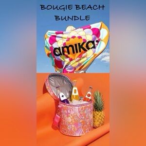 AMIKA BOUGIE BEACH BUNDLE OVERSIZED TOWEL & INSULATED COOLER BAG - BRAND NEW NWT